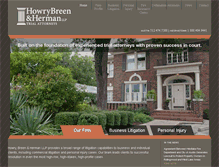Tablet Screenshot of howrybreen.com
